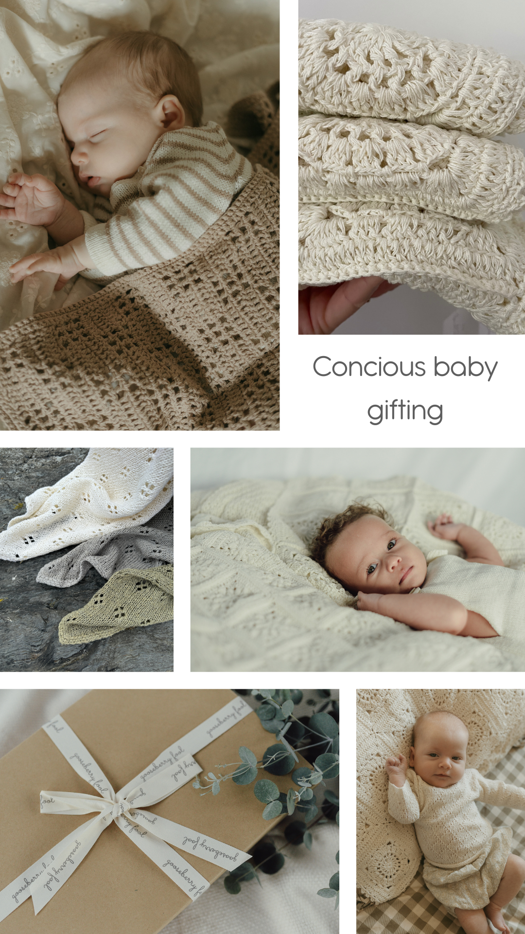 Conscious new baby gift ideas