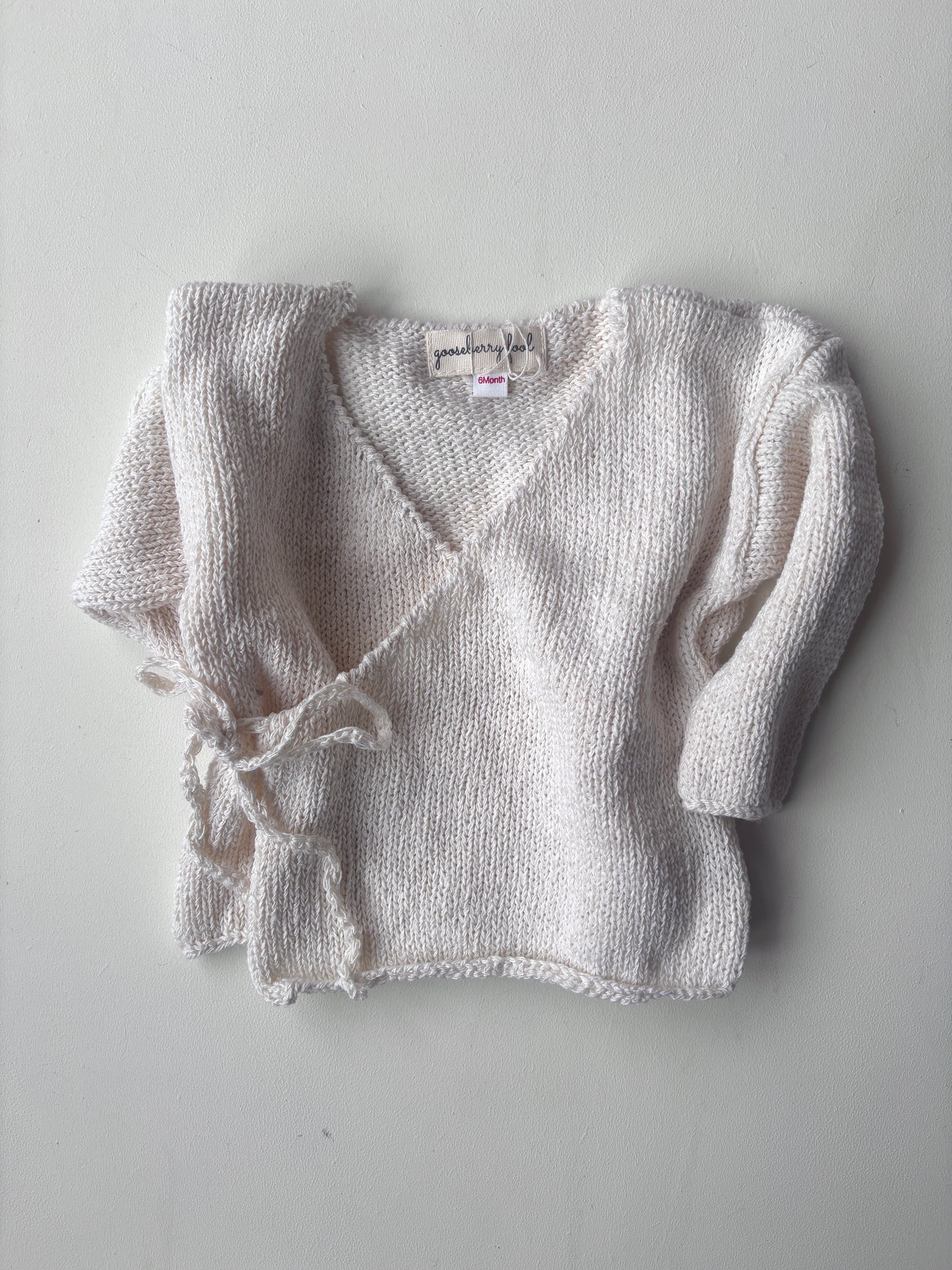 Eri Silk baby wrap cardigan