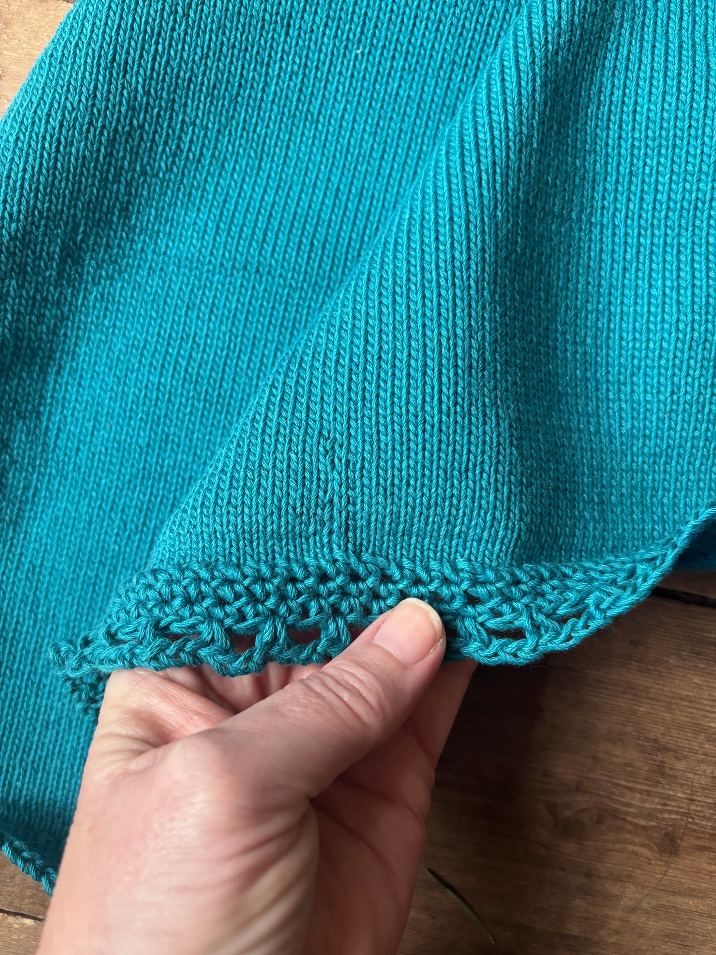 Pima cotton sample blanket