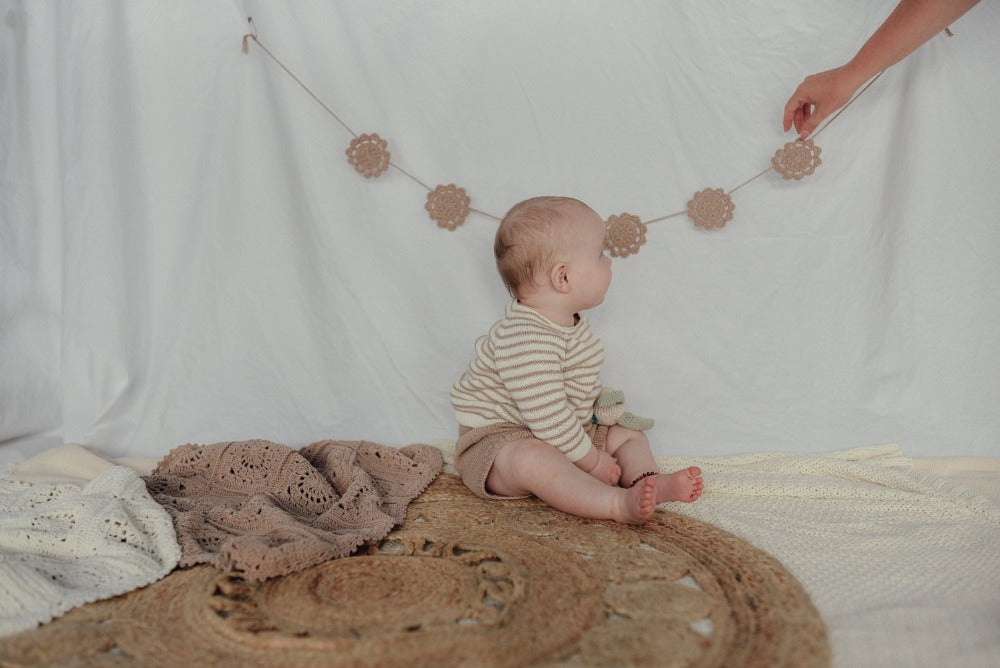 crochet baby bunting