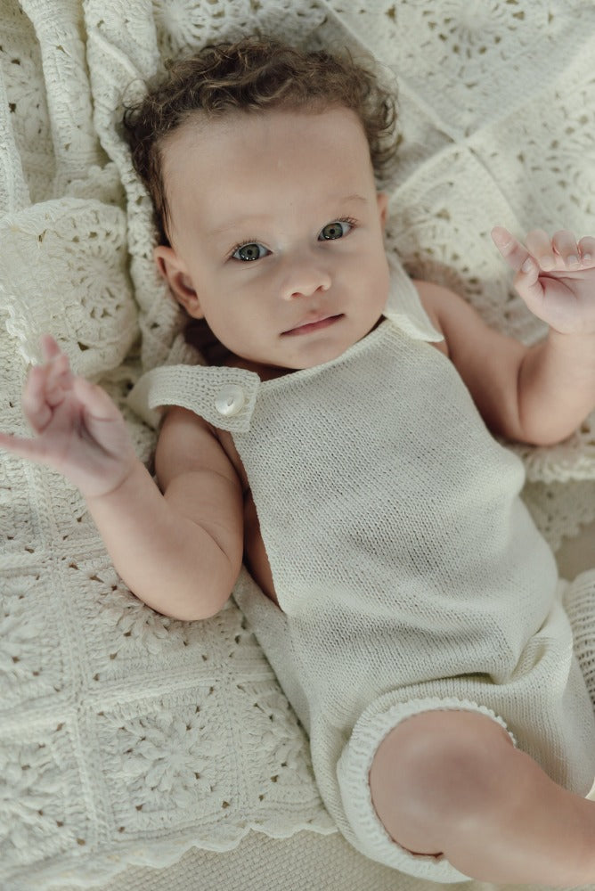 Organic cotton romper