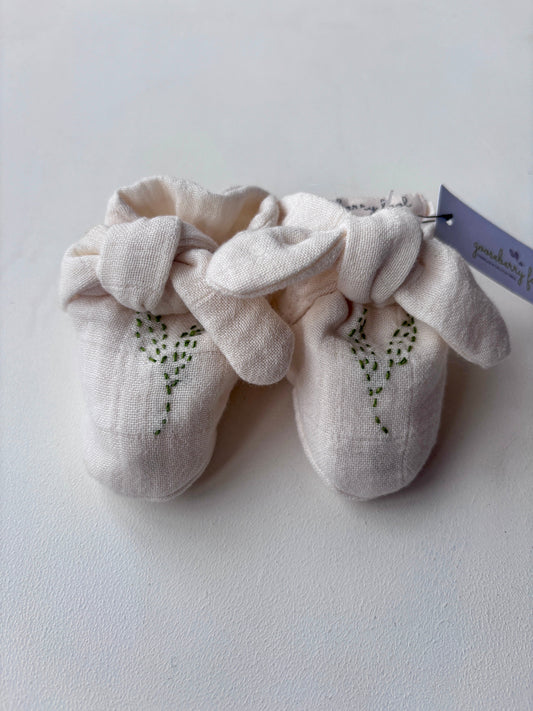 baby knot booties